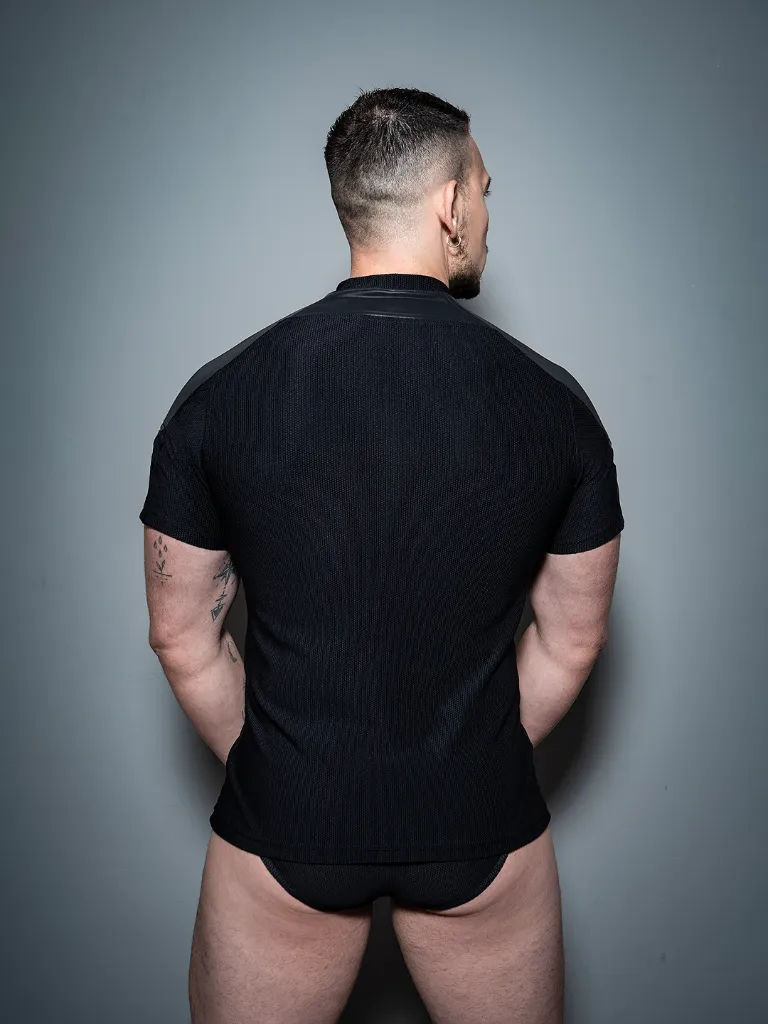 Industrial zip shirt back white.webp