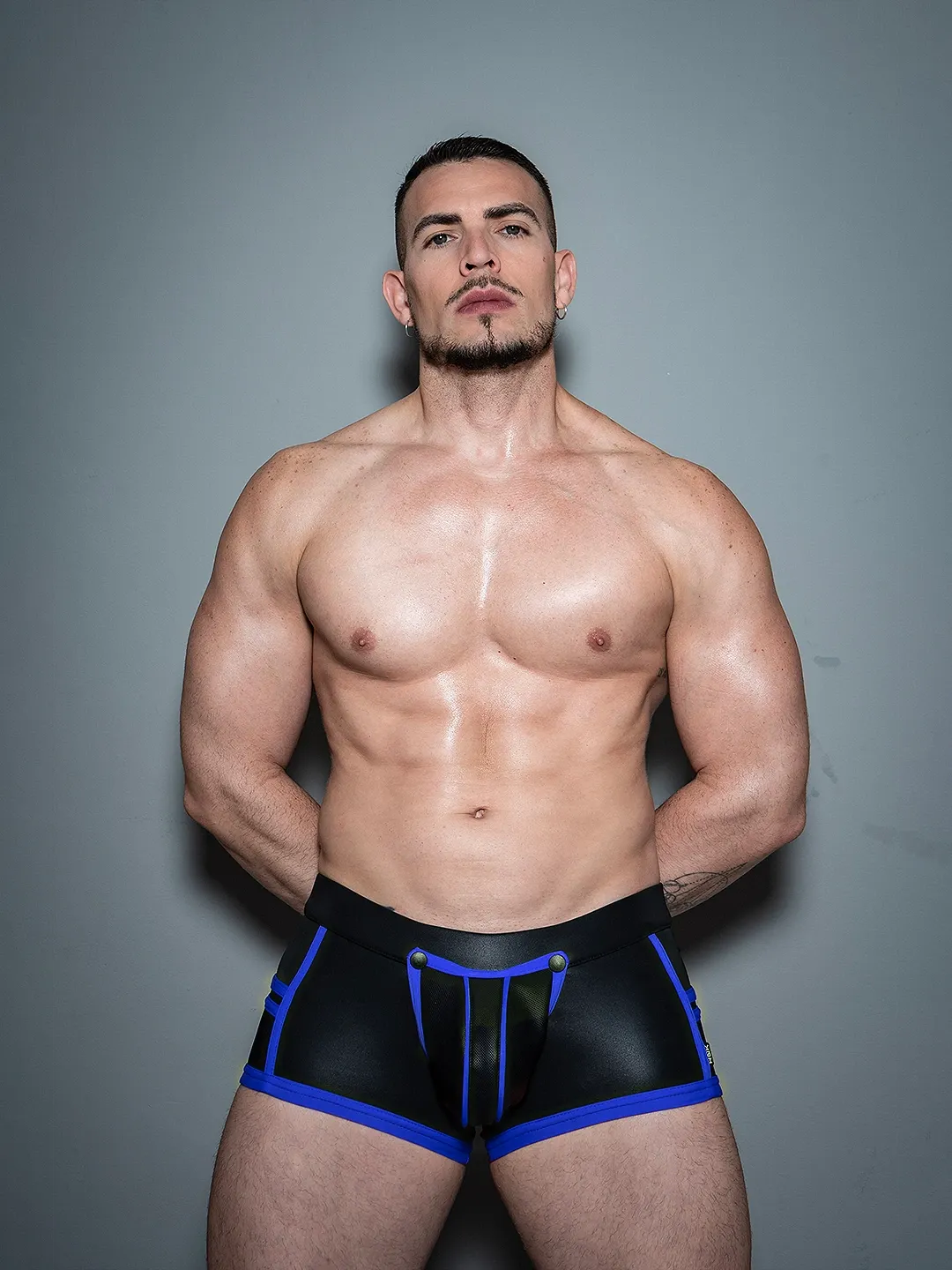 [Pw7-0125401-14-2] REBEL POUCH BOXER (Azul, S)